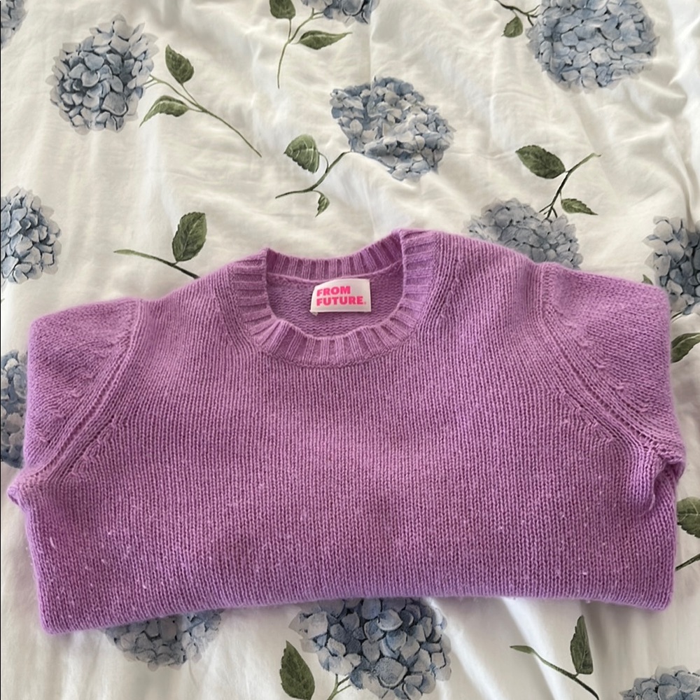 From Future Purple Sweater